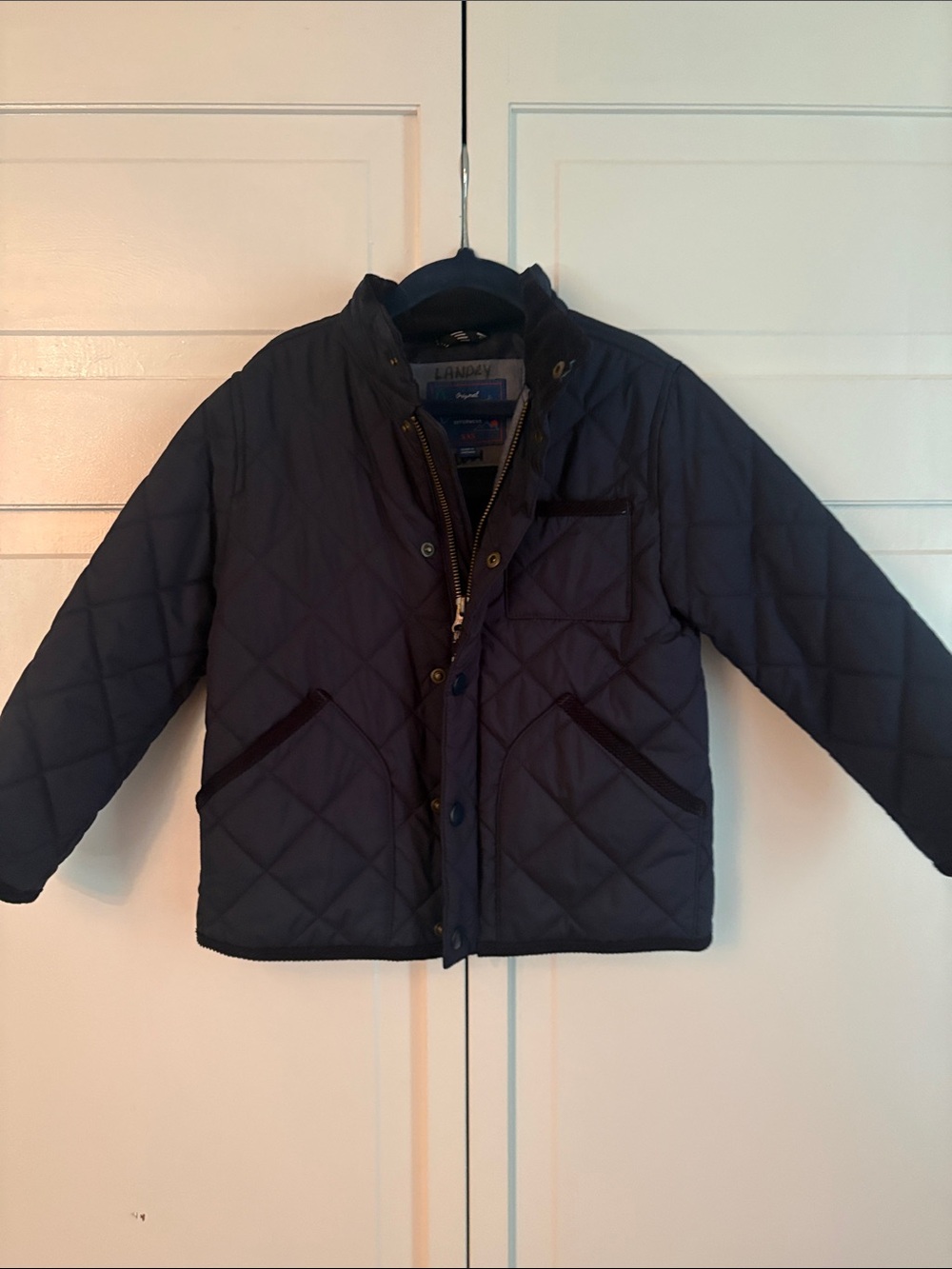 Crew cut kids Quilted Jacket - Navy